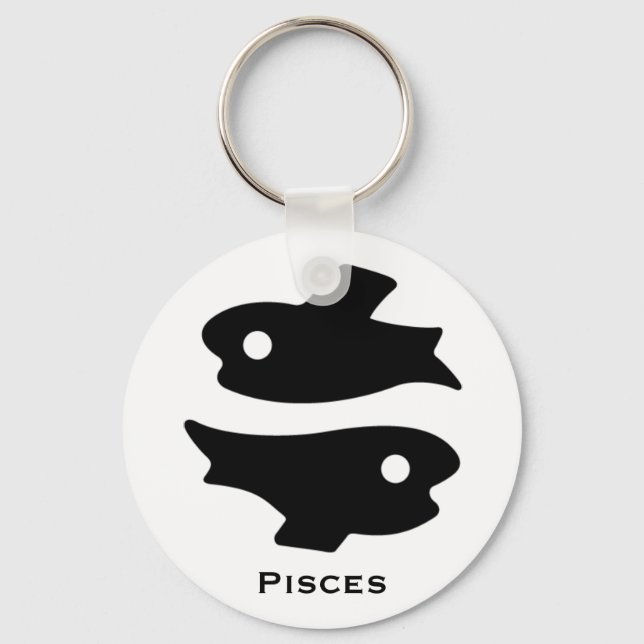 Pisces Schlüsselanhänger (Vorderseite)