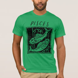 Pisces Season Zodiac-Logo-Logo T-Shirt