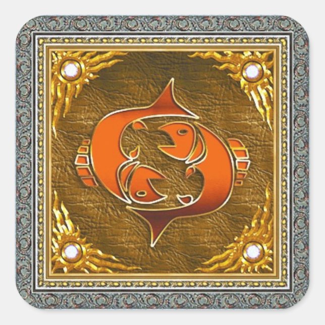 Pisces Sticker (Vorderseite)