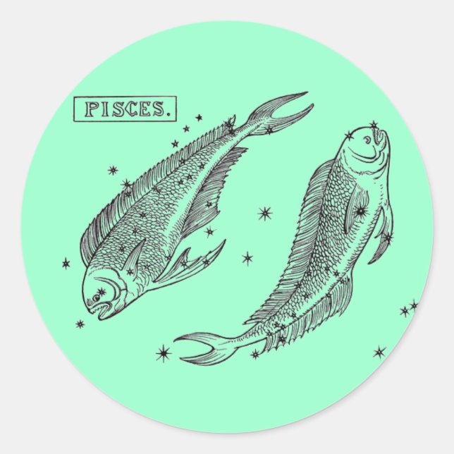 Pisces Sticker (Vorderseite)