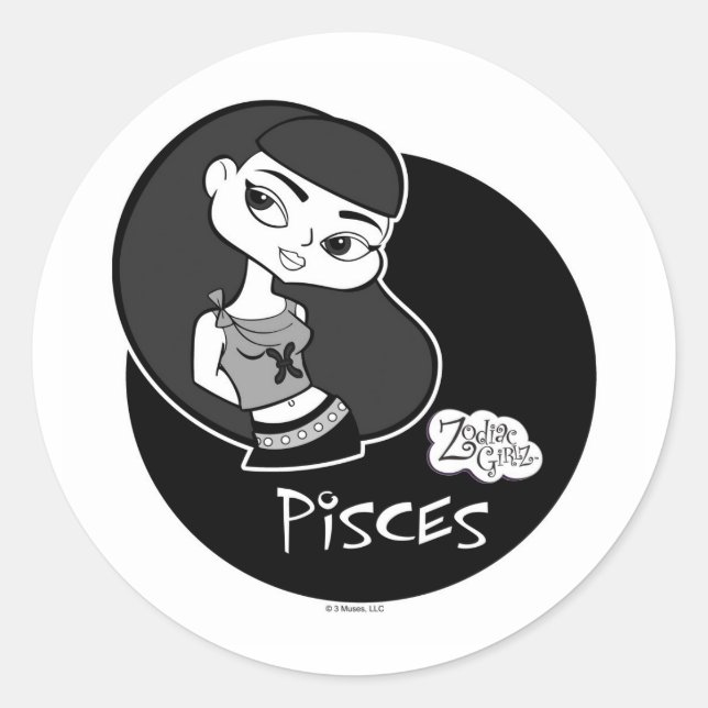 Pisces Stickers (Vorderseite)