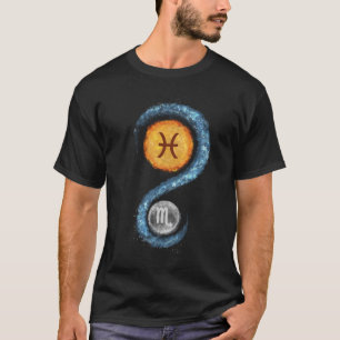 Pisces Sun Scorpio Moon Zodiac Sign T - Shirt