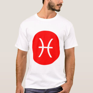 Pisces-Symbol - Angepasste Einstellungen T-Shirt