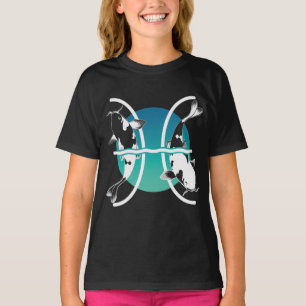 Pisces-Symbol - astrologisches Zodiakzeichen T-Shirt