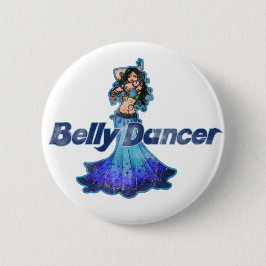 Pisces Vintag Bly Dancer Button