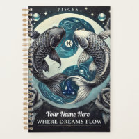 Pisces "Where Dreams Flow" Planer
