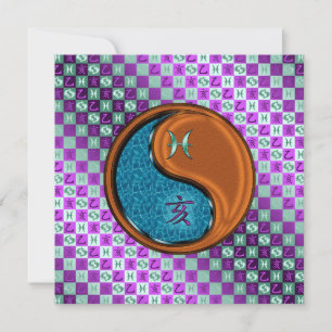 Pisces & Wood Boar Karte