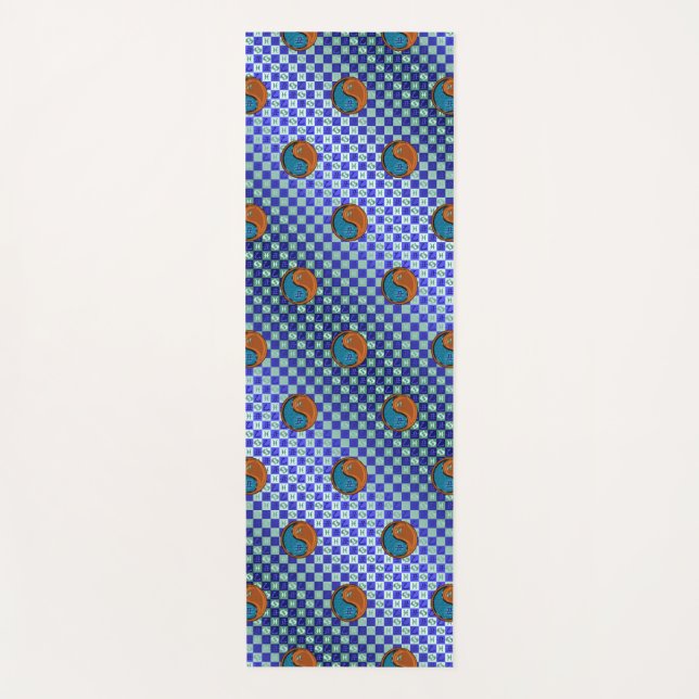 Pisces & Wood Ox Yogamatte (Vorderseite)