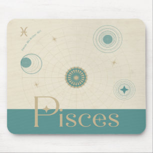 Pisces Zodiac Mousepad