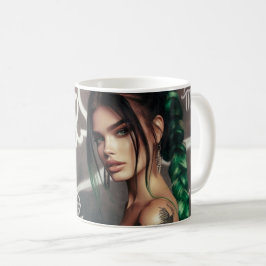 Pisces Zodiac Musician Piano Kaffeetasse