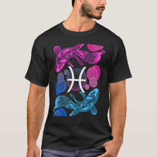 Pisces Zodiac Sign Astrologie 1 T-Shirt