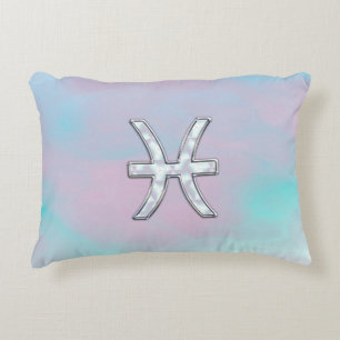 Pisces Zodiac Sign Stilvolle Mutter von Pearl Zierkissen