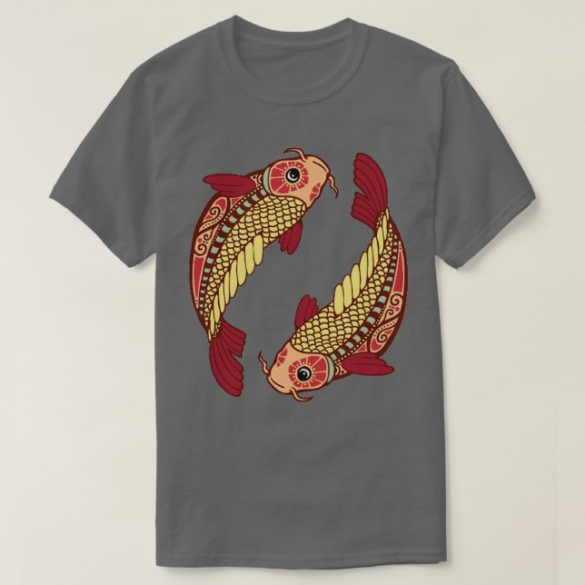 Pisces Zodiac T-Shirt (Design vorne)