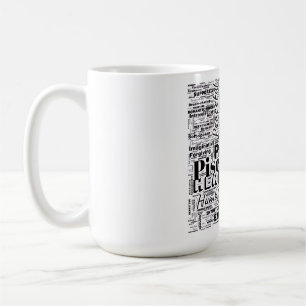 Pisces Zodiac Word Cloud Inspiration Kaffeetasse