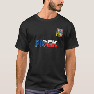 Pisek Tschechische Republik - Leitblech für Löwen  T-Shirt