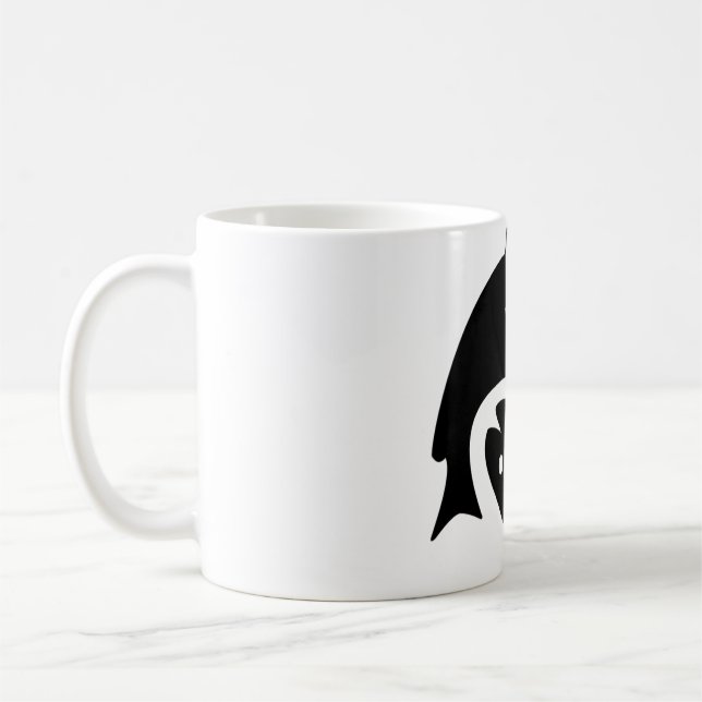 Pises Astrologisches Symbol Zeichen 2 Kaffeetasse (Links)