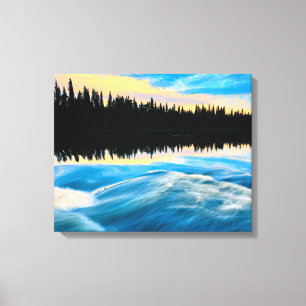 Pisew Falls Provincial Park Kanada Leinwanddruck