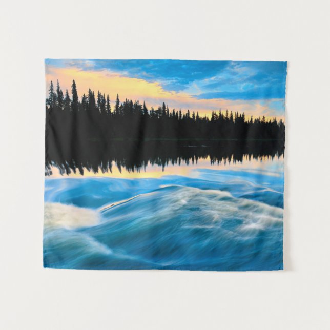 Pisew Falls Provincial Park | Kanada Wandteppich (Vorderseite (Horizontal))