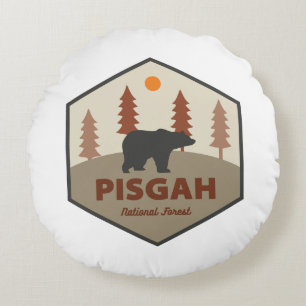 Pisgah National Forest Bear Throw Kissen
