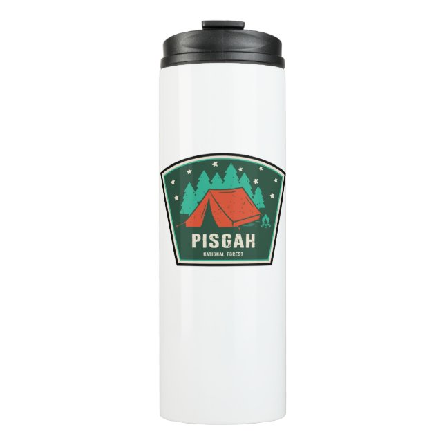 Pisgah National Forest Camping Thermosbecher (Vorderseite)