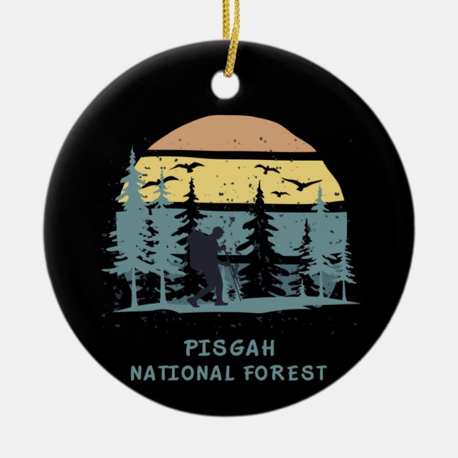 Pisgah National Forest Keramik Ornament (Vorne)