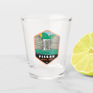 Pisgah National Forest North Carolina Emblem Schnapsglas