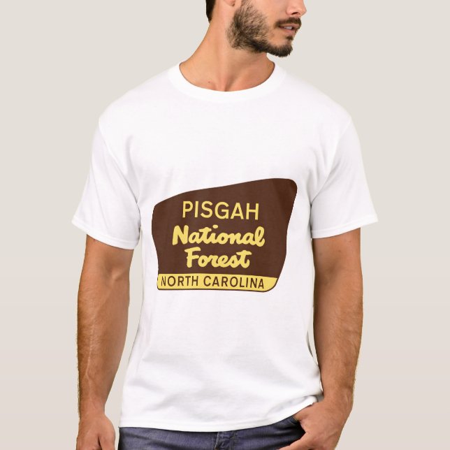 PISGAH NATIONAL FOREST NORTH CAROLINA HIKING CLIMB T-Shirt (Vorderseite)
