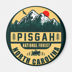 Pisgah National Forest North Carolina - Vintag Magnet
