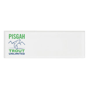 Pisgah TU Nametag Namenschild