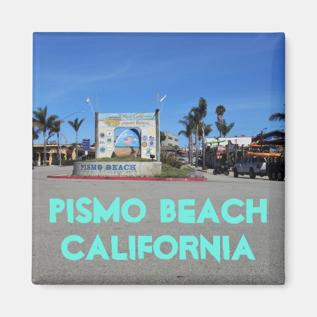 Pismo Beach California Magnet (Vorne)