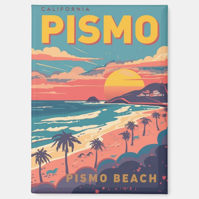 Pismo Beach, California Magnet (Vorderseite)