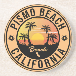 Pismo Beach California Sunset Vacation Souvenirs Getränkeuntersetzer