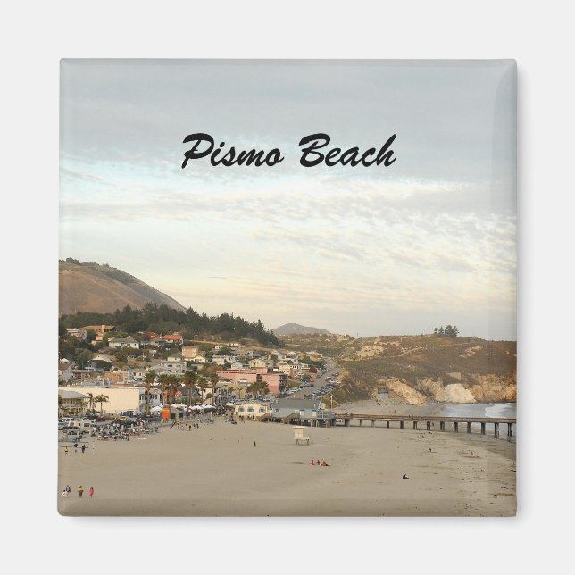 Pismo Beach California Travel Foto Magnet (Vorne)