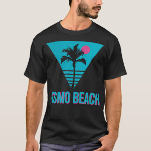 Pismo Beach California Vintag Retro Palme Tree T-Shirt