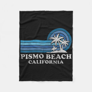 Pismo Beach Kalifornien Familie Sommerurlaub Vint Fleecedecke
