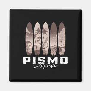 Pismo Beach Kalifornien Surfboard Männer Frauen Su Magnet
