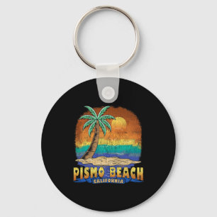 Pismo Beach Kalifornien Vintag Beunruhigtes Souven Schlüsselanhänger