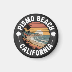 Pismo Beach, Kalifornien Zeichnung Magnet