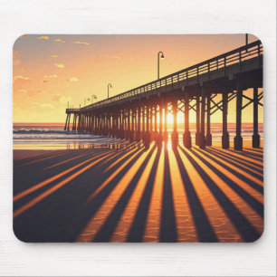 Pismo Beach Pier California Mousepad
