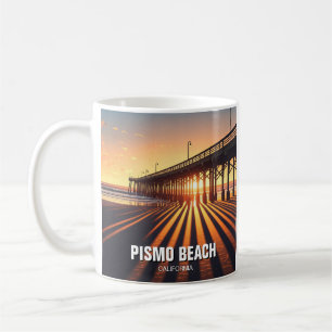 Pismo Beach Pier Kalifornien Kaffeetasse