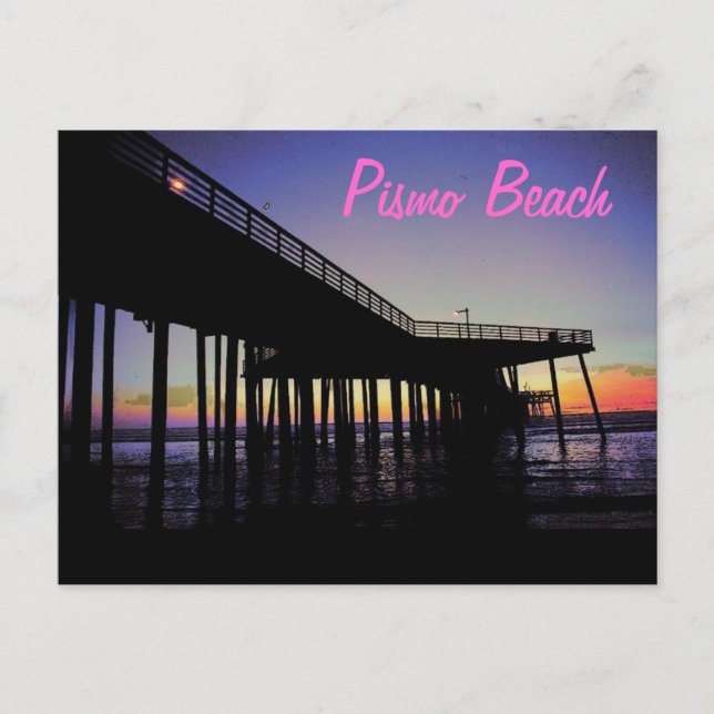 Pismo Beach Postcard Postkarte (Vorderseite)