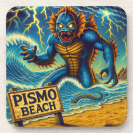 PISMO BEACH TERROR ACHTERbahnEN (6). Getränkeuntersetzer
