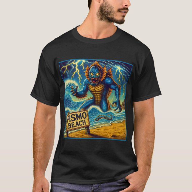 PISMO BEACH TERROR T-SHIRT. T-Shirt (Vorderseite)