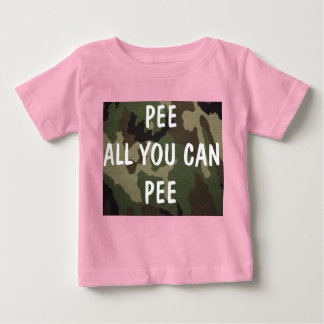 Piss alles, was du kriechen kannst baby t-shirt