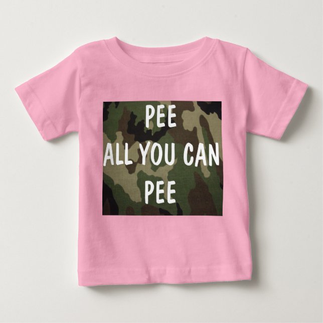 Piss alles, was du kriechen kannst baby t-shirt (Vorderseite)