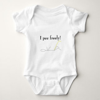 Piss, ich pisse frei! baby strampler
