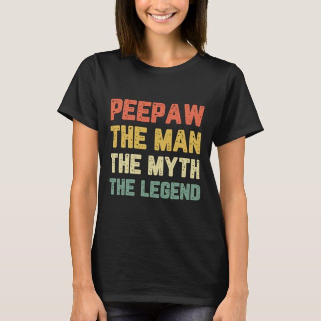 Piss piss the Man The Myth The Legend Bunnyaw Vint T-Shirt (Vorderseite)