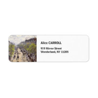 Pissarro - Boulevard Montmartre, Frühjahr