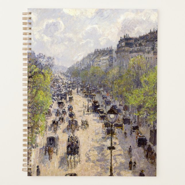 Pissarro - Boulevard Montmartre, Frühjahr Planer (Vorderseite)