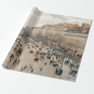 Pissarro - Boulevard Montmartre, Nachmittagslicht Geschenkpapier